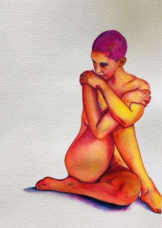 %22Nude no. 13%22 Artistic Nude Artwork by Artist jennchurch